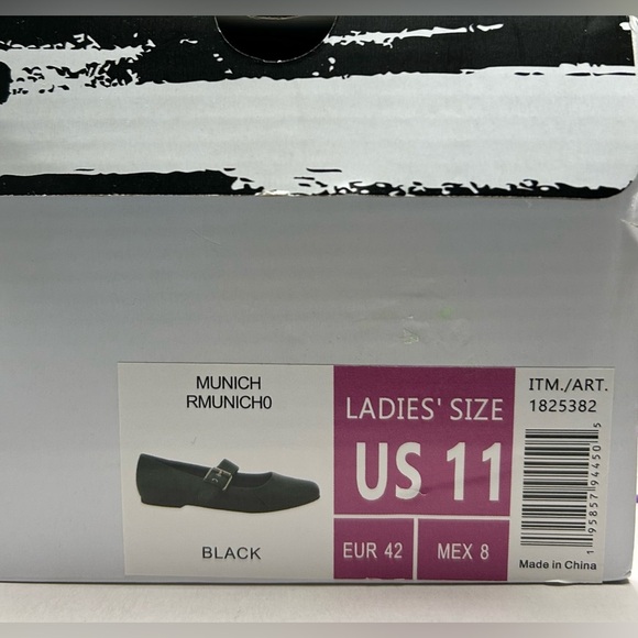 DV by Dolce Vita Black Mary Jane Flats with Buckle Strap – Women’s Size 11 NWB - Picture 11 of 11